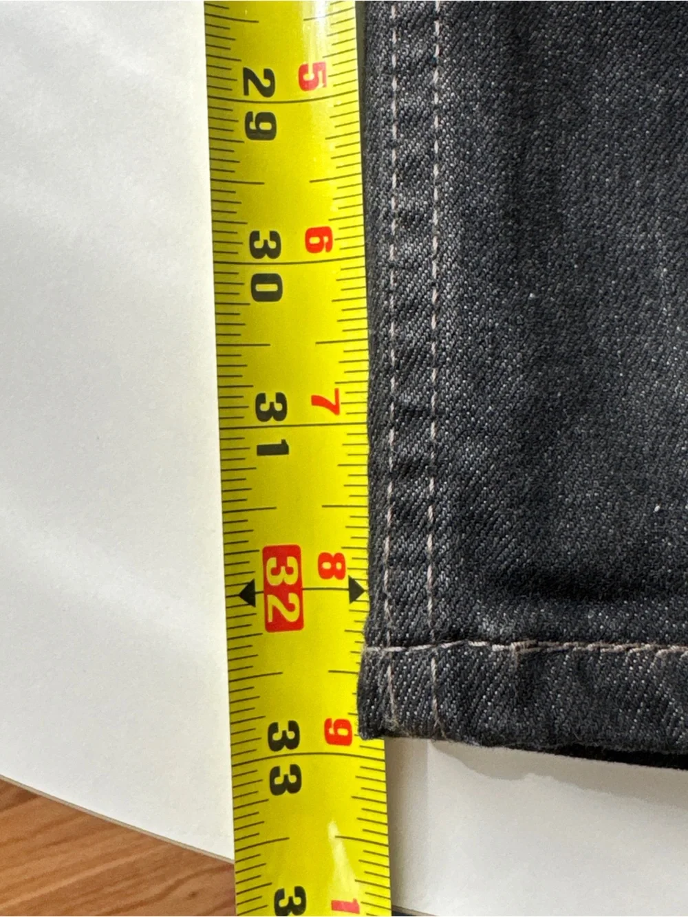 Levis 569 Loose Straight Fit Black Denim Jeans Men 34x34(33)